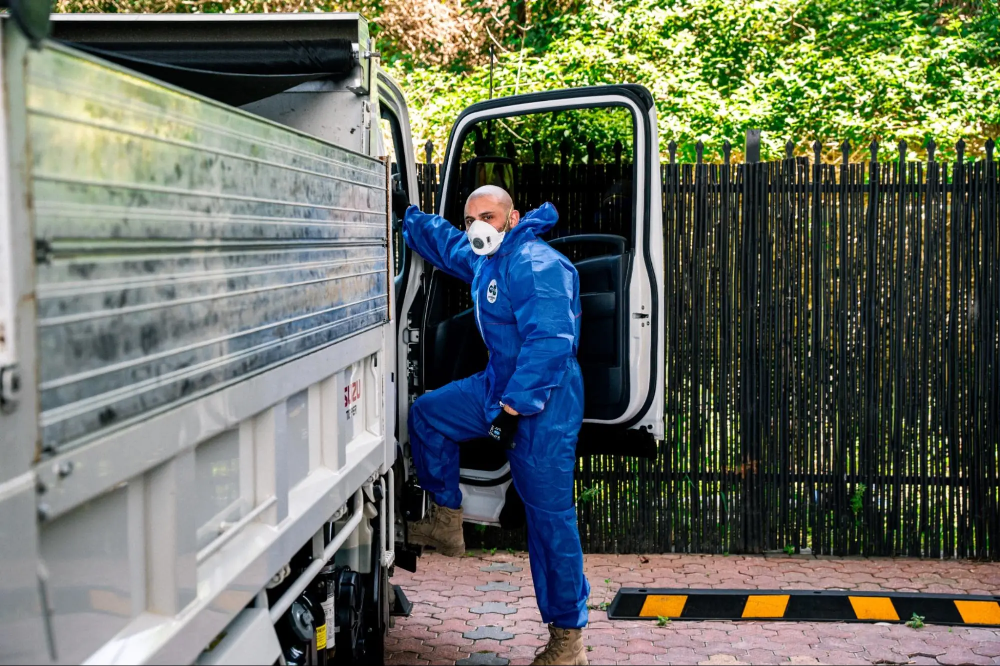Commercial asbestos removal project