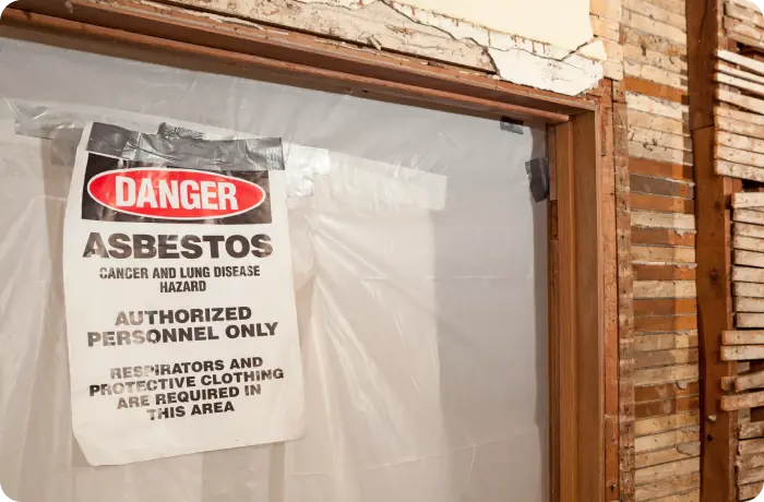 Decontaminate area