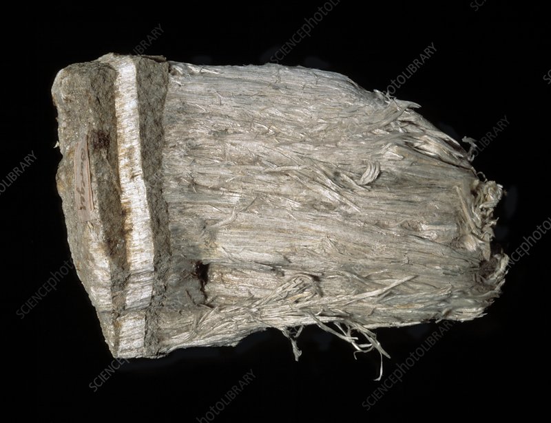 Tremolite Asbestos (white)
